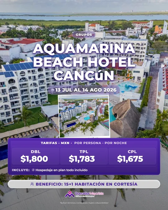 Aquamarina Beach Hotel Cancún
