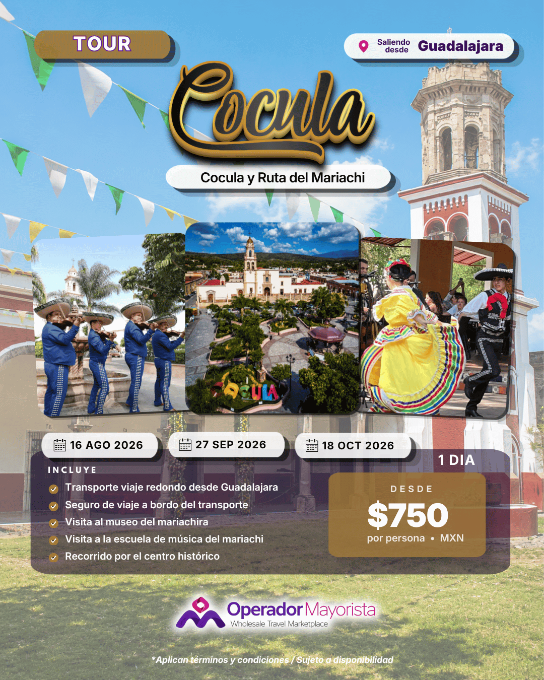Cocula y Ruta del Mariachi