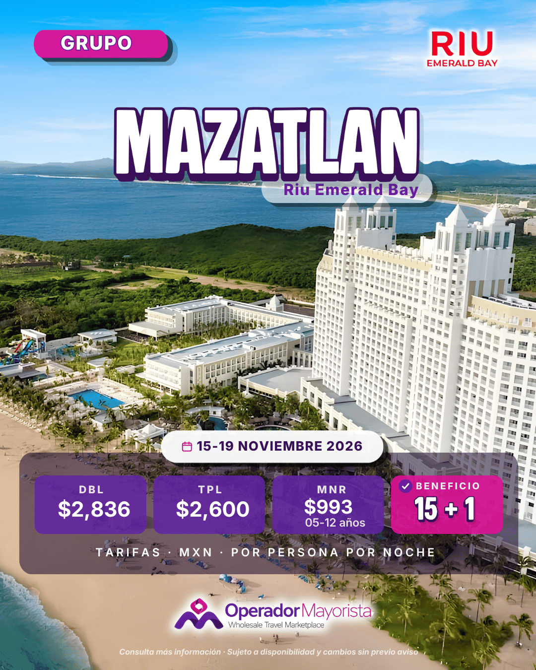 Riu Emerald Bay - All Inclusive