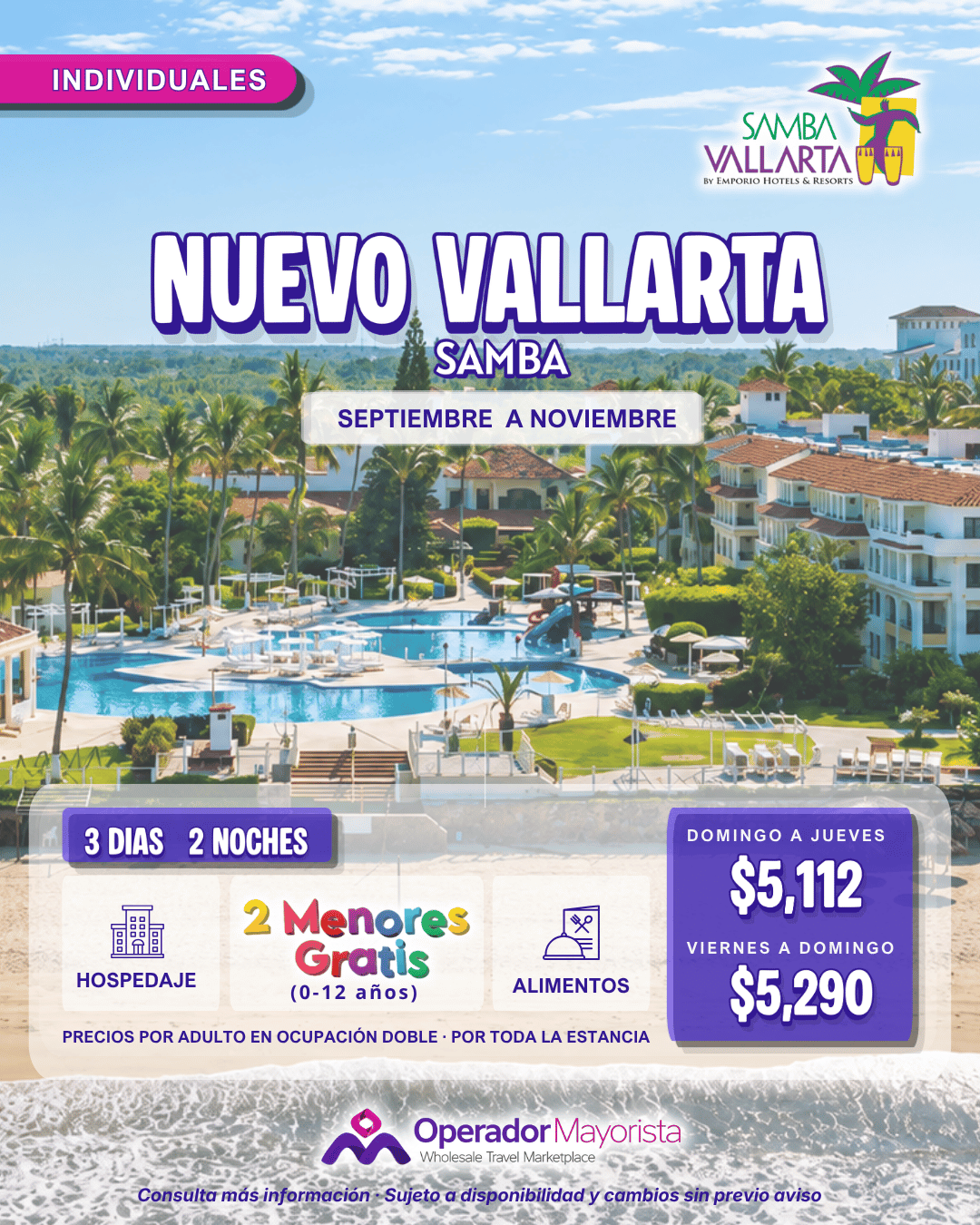 Samba Vallarta All Inclusive Beach Resort by Emporio Hotels