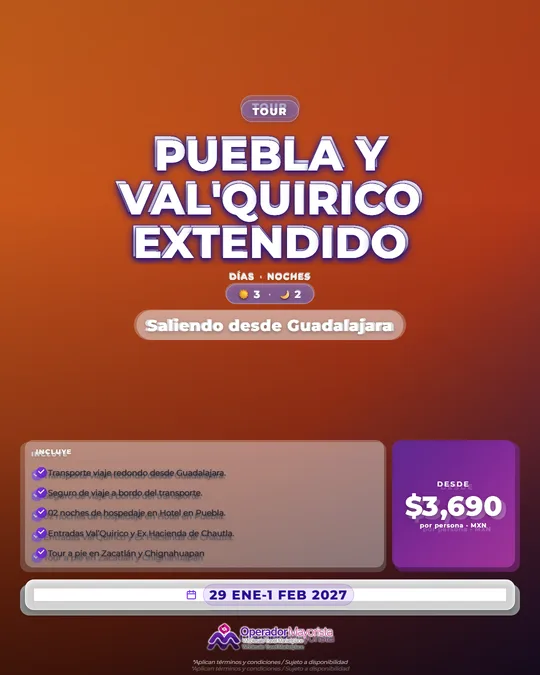 Puebla y Val’Quirico Extendido