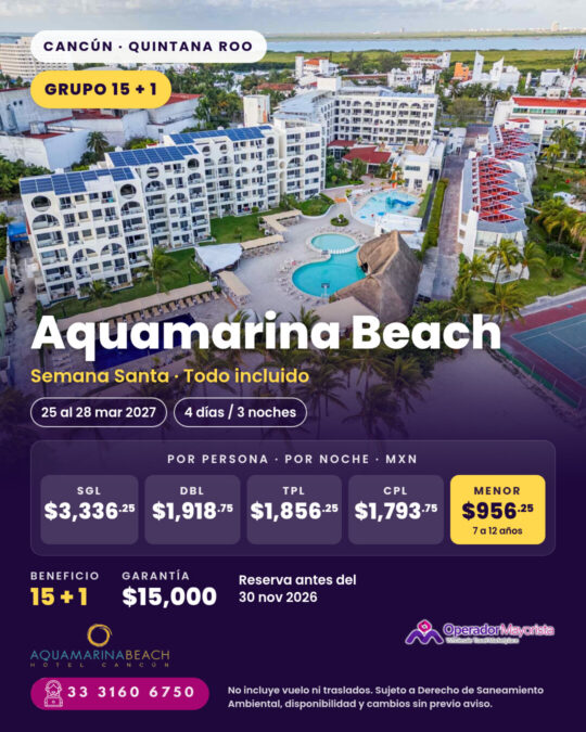 Aquamarina Beach Hotel Cancún